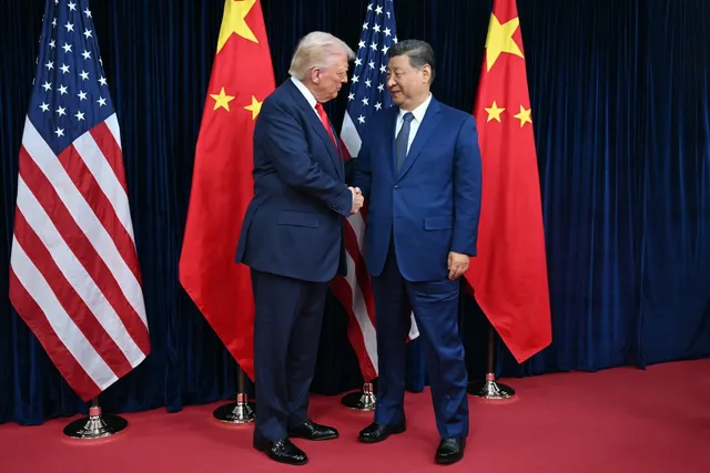 Tổng thống Trump và Chủ tịch Tập Cận Bình họp thượng đỉnh tại Hàn Quốc, tháo gỡ bất đồng Mỹ - Trung - Ảnh 1.