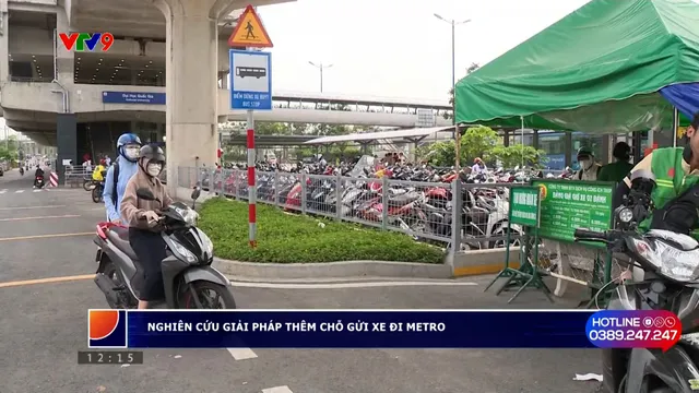 Alo V9 (04/11/2025): Nghiên cứu giải pháp thêm chỗ gửi xe đi metro