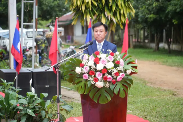 Ground was broken   for the Radio and Television    Construction Project in Houaphanh Province (Laos) - Ảnh 1.