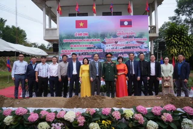 Ground was broken   for the Radio and Television    Construction Project in Houaphanh Province (Laos) - Ảnh 2.
