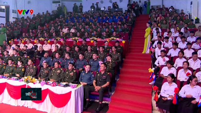 Sĩ quan trẻ vun đắp tình hữu nghị biên giới Việt Nam - Campuchia