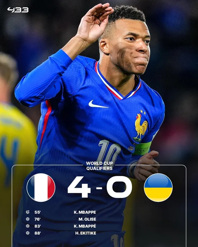 Vòng loại World Cup: ĐT Pháp - Anh thắng dễ, CR7 cùng Bồ Đào Nha gây thất vọng- Ảnh 1.