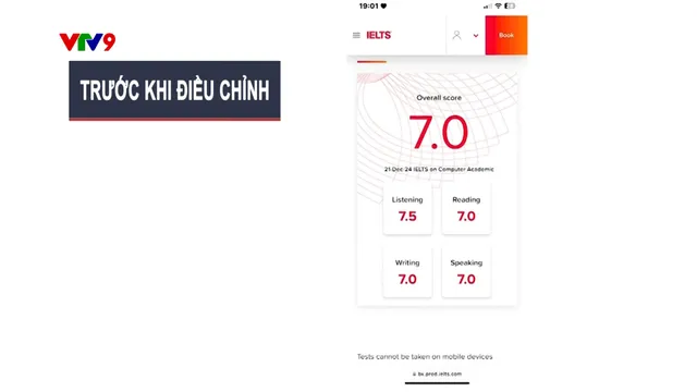 Nhiều thí sinh mất cơ hội vì sai sót điểm thi IELTS