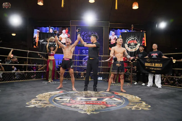 Huỳnh Quang Thiện, Mùi Trọng Vinh xuất sắc giành đai Thần Võ Độc Tôn- Ảnh 1.