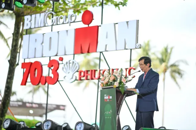 Đường chạy IRONMAN 70.3 Phú Quốc ghi nhận kỷ lục mới- Ảnh 1.