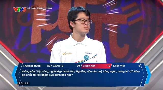 An exhilarating race for  points opens the 26th season of Road to Olympia Mount - Ảnh 3.