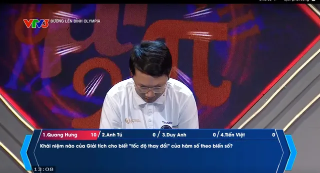 An exhilarating race for  points opens the 26th season of Road to Olympia Mount - Ảnh 4.