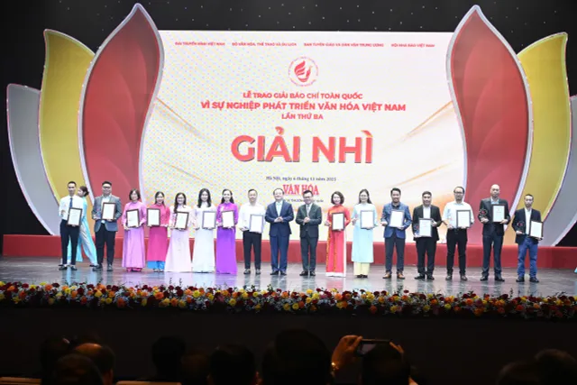 Vietnam Television Wins First Prize at the 2025 For the Cause of Vietnamese Cultural Development National Press Awards - Ảnh 1.