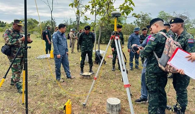 Thái Lan - Campuchia đẩy nhanh giải quyết vấn đề biên giới, thống nhất cắm mốc tạm thời- Ảnh 1. Thái Lan - Campuchia đẩy nhanh giải quyết vấn đề biên giới, thống nhất cắm mốc tạm thời- Ảnh 1.