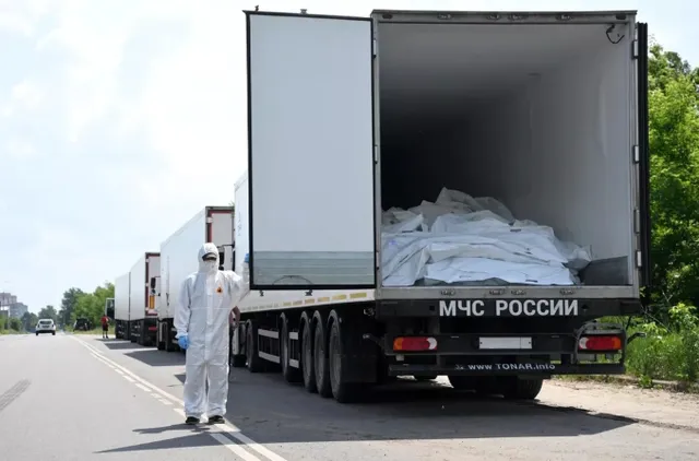 Nga trao trả 1.000 thi thể binh sĩ Ukraine - Ảnh 1.