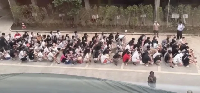 Myanmar đột kích các trung tâm lừa đảo, bắt giữ hàng trăm người- Ảnh 1.