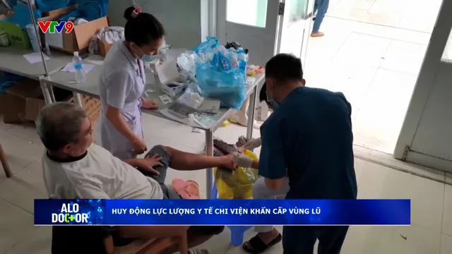 Alo Doctor (24/11/2025): Huy động lực lượng y tế chi viện khẩn cấp vùng lũ