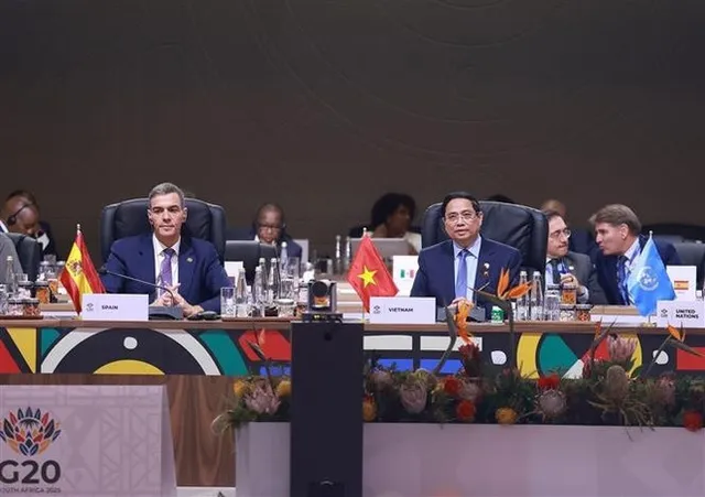 Vietnamese PM proposes three strategic priorities for fair and just future at G20 Summit - Ảnh 1.