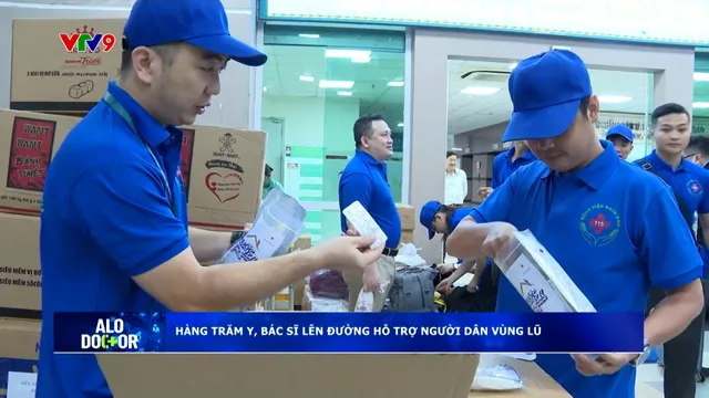 Alo Doctor (26/11/2025): Hàng trăm y, bác sỹ lên đường hỗ trợ người dân vùng lũ