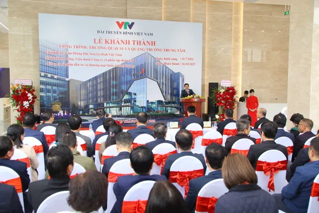 VTV inaugurates  and records first program in  Studio S1 - Ảnh 1.