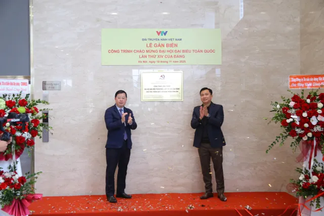 VTV inaugurates  and records first program in  Studio S1 - Ảnh 5.