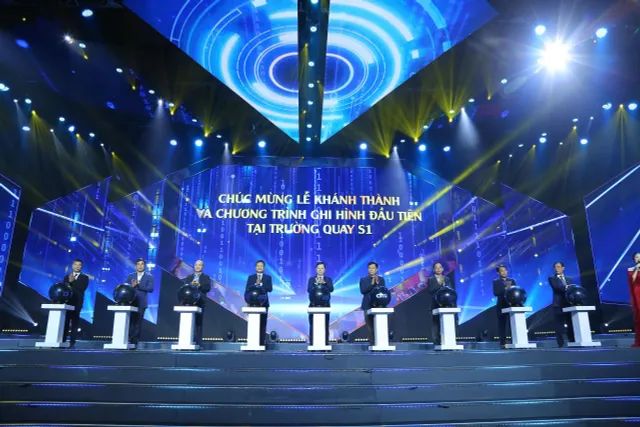 VTV inaugurates  and records first program in  Studio S1 - Ảnh 7.