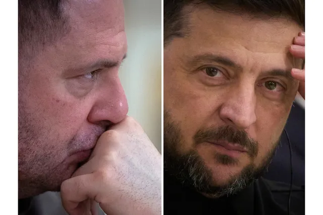 “Cánh tay phải” của Tổng thống Ukraine Zelensky từ chức sau khi bị khám xét nhà - Ảnh 1.