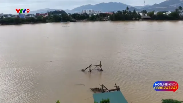 Alo V9 (01/12/2025): Cầu gỗ Phú Kiểng bị lũ cuốn, người dân đi lại khó khăn