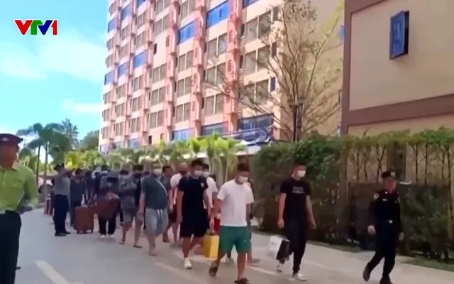 Myanmar mở rộng truy quét trung tâm lừa đảo dọc biên giới - Ảnh 1.