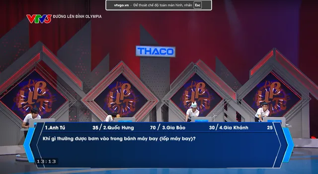 Road to Olympia Mount: Student from Khanh Hoa wins the first quarterly ticket of Season 26 - Ảnh 2.