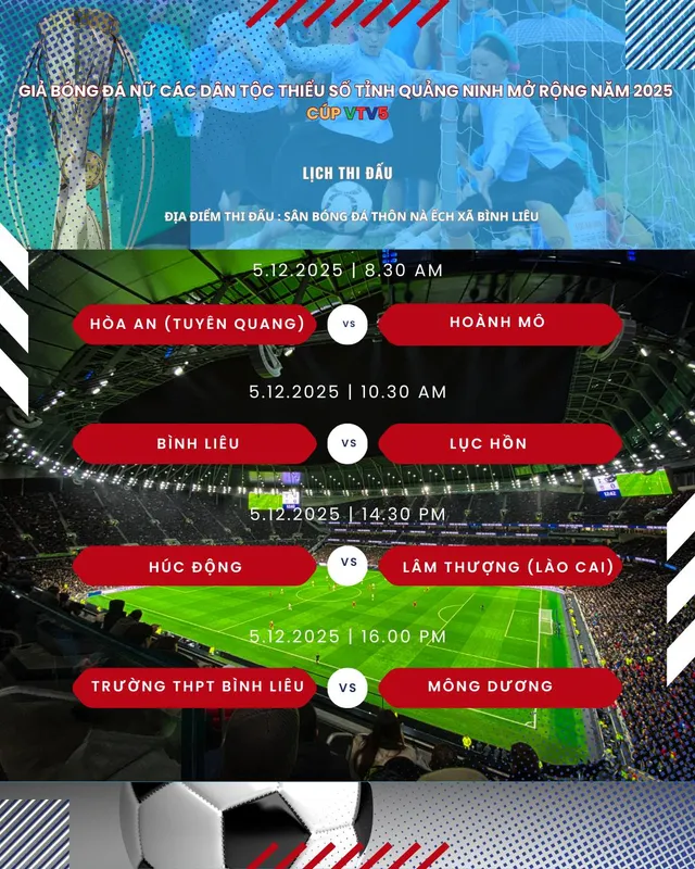 Khai mạc Giải bóng đá nữ các dân tộc thiểu số tỉnh Quảng Ninh mở rộng – Cúp VTV5- Ảnh 3. Khai mạc Giải bóng đá nữ các dân tộc thiểu số tỉnh Quảng Ninh mở rộng – Cúp VTV5- Ảnh 3.