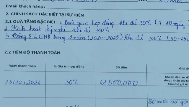 Alo V9 (16/11/2025): "Sập bẫy" hỗ trợ bán lại hợp đồng sở hữu kỳ nghĩ cũ