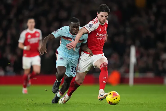 Saka ghi bàn, Arsenal củng cố ngôi đầu Ngoại hạng Anh- Ảnh 2. Saka ghi bàn, Arsenal củng cố ngôi đầu Ngoại hạng Anh- Ảnh 2.