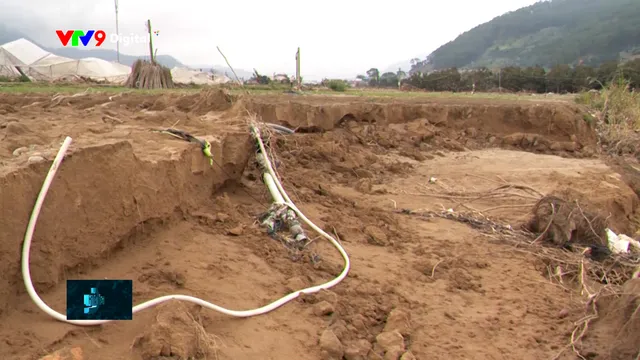 Lũ cuốn đất sản xuất ở vùng rau lớn nhất nước