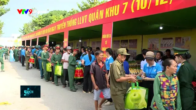 Phiên chợ 0 đồng ấm tình quân dân