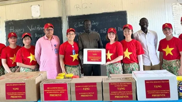 Abyei local authorities acknowledge Vietnamese peacekeepers’ contributions - Ảnh 1.
