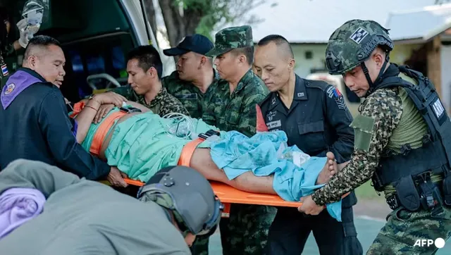 Thái Lan không kích khu vực biên giới Campuchia - Ảnh 1.