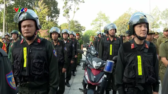 Ra quân đảm bảo an ninh trật tự dịp tết Bính Ngọ