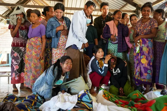 Chính quyền quân sự Myanmar không kích vào bệnh viện khiến hàng chục người thiệt mạng- Ảnh 1. Chính quyền quân sự Myanmar không kích vào bệnh viện khiến hàng chục người thiệt mạng- Ảnh 1.
