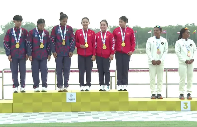 Dấu ấn đậm nét của Canoeing nữ Việt Nam tại SEA Games 33- Ảnh 1. Dấu ấn đậm nét của Canoeing nữ Việt Nam tại SEA Games 33- Ảnh 1.
