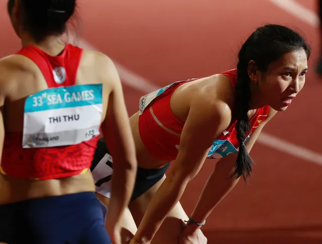 Cẩm Tú bật khóc trong ngày chạm mốc mới tại SEA Games 33- Ảnh 1. Cẩm Tú bật khóc trong ngày chạm mốc mới tại SEA Games 33- Ảnh 1.