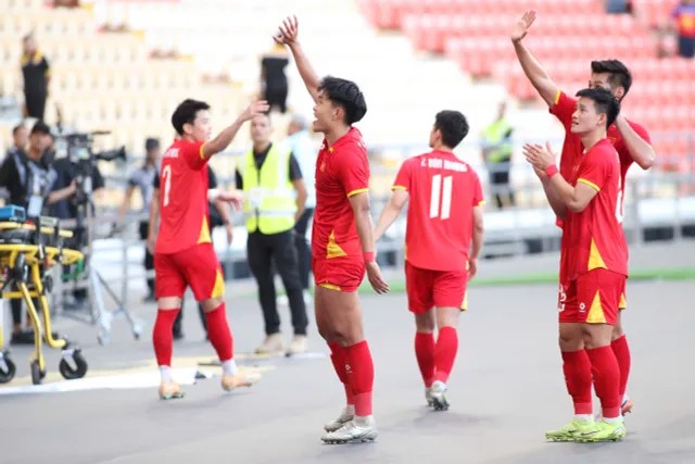 Thắng kịch tính U22 Philippines, U22 Việt Nam thẳng tiến chung kết SEA Games 33 - Ảnh 1.