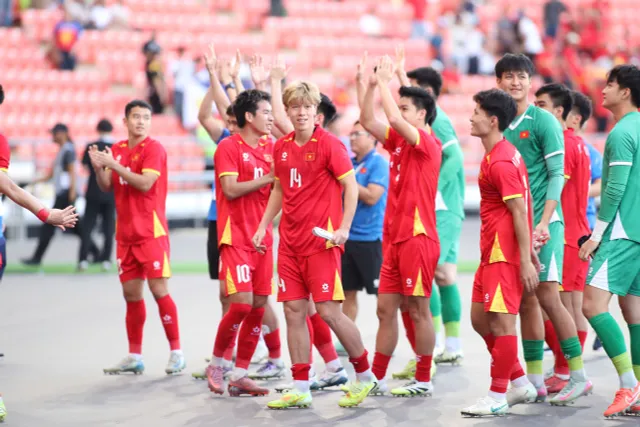 Thắng kịch tính U22 Philippines, U22 Việt Nam thẳng tiến chung kết SEA Games 33 - Ảnh 2.