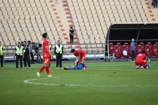 Thắng kịch tính U22 Philippines, U22 Việt Nam thẳng tiến chung kết SEA Games 33 - Ảnh 4.