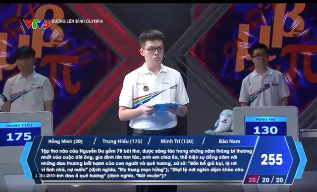 Road to Olympia Mount: Dong Nai Schoolboy Dominates the Match, Wins the Laurel Convincingly - Ảnh 4.