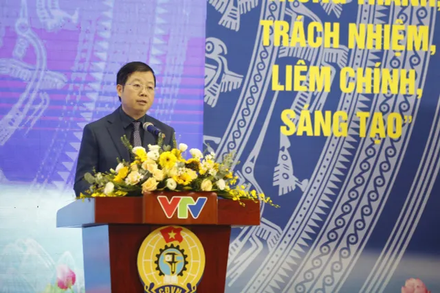 The 14th Congress of the Vietnam Television Trade Union: Renewing Mindsets and Creating Momentum for Worker Development - Ảnh 4.