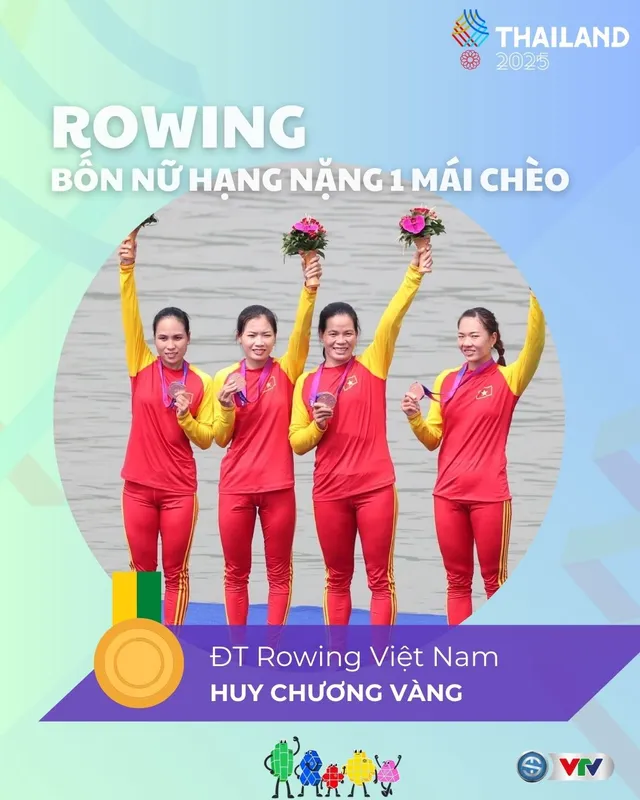 TRỰC TIẾP SEA Games 33 ngày 16/12: Rowing mang HCV về cho Việt Nam - Ảnh 2.