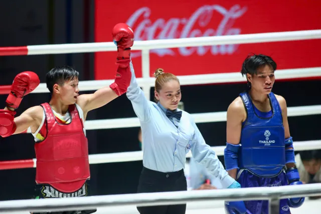 Muay Việt Nam giành 11 huy chương, kết thúc hành trình SEA Games 33
- Ảnh 2. Muay Việt Nam giành 11 huy chương, kết thúc hành trình SEA Games 33
- Ảnh 2.