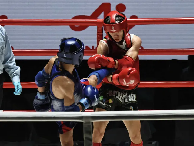 Muay Việt Nam giành 11 huy chương, kết thúc hành trình SEA Games 33
- Ảnh 1. Muay Việt Nam giành 11 huy chương, kết thúc hành trình SEA Games 33
- Ảnh 1.