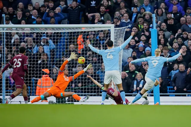 Haaland tỏa sáng rực rỡ, Man City vươn lên dẫn đầu Ngoại hạng Anh- Ảnh 3. Haaland tỏa sáng rực rỡ, Man City vươn lên dẫn đầu Ngoại hạng Anh- Ảnh 3.