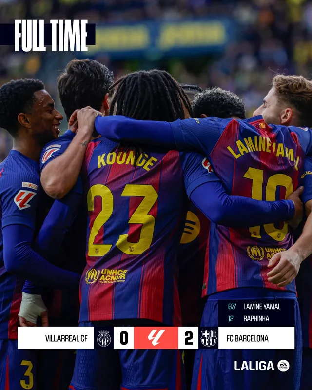 Yamal tỏa sáng, Barcelona thắng dễ Villarreal- Ảnh 1.