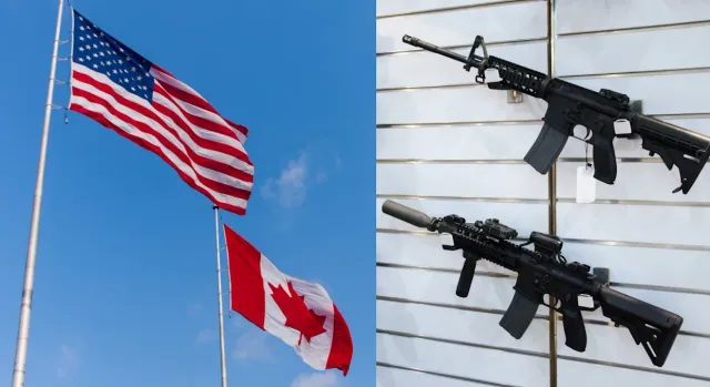 Súng từ Mỹ tràn vào Canada, tiếp tay cho bạo lực súng đạn - Ảnh 1.