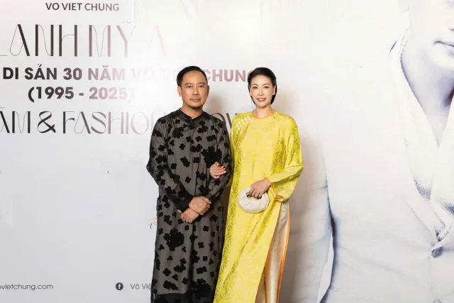 Dàn nghệ sĩ nhiều thế hệ cùng tôn vinh hành trình di sản của Lãnh Mỹ A trên sân khấu thời trang - Ảnh 1.