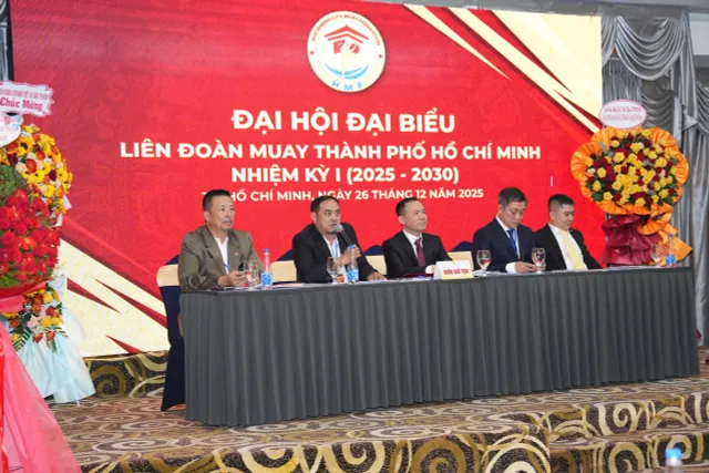 Ông Phan Ngọc Huy tái đắc cử Chủ tịch Liên đoàn Muay TP Hồ Chí Minh- Ảnh 1. Ông Phan Ngọc Huy tái đắc cử Chủ tịch Liên đoàn Muay TP Hồ Chí Minh- Ảnh 1.