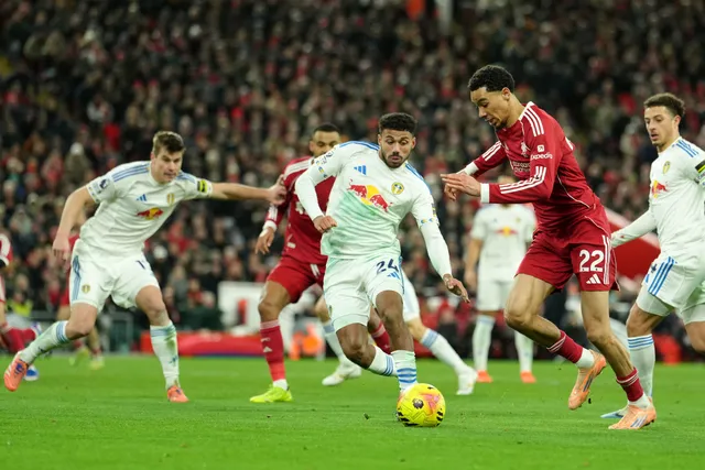 Liverpool hòa nhạt Leeds trên sân Anfield- Ảnh 1.
